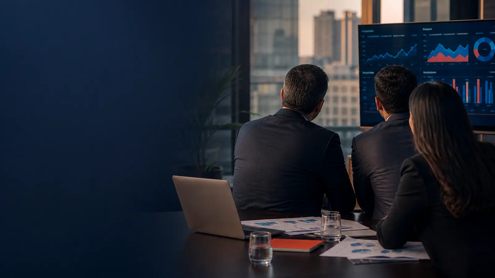 Finance dashboard and CFO reporting analysis